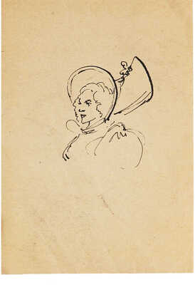 Бехтеев Владимир Георгиевич. Лот из восьми листов (два листа двухсторонние) с иллюстрациями к книге О. де Бальзака «Блеск и нищета куртизанок» (М.: Государственное издательство художественной литературы, 1946) 